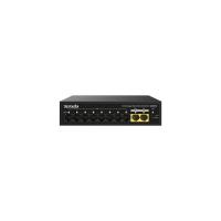 TENDA SG110PC 10 Port 8 Port Poe+ 10/100/1000 Mbps + 2 Port Uplink Switch Çelik Kasa  8+2